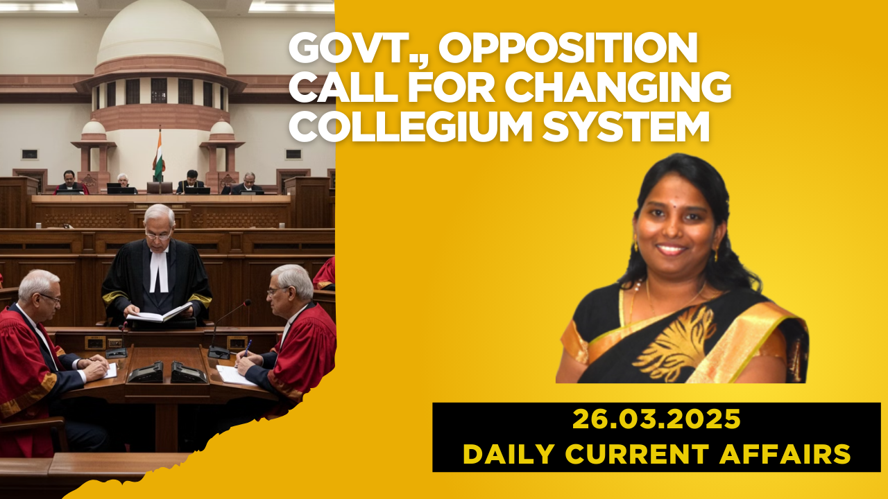 26.03.2025 UPSC Daily Current Affairs Analysis - Best UPSC IAS Coaching ...