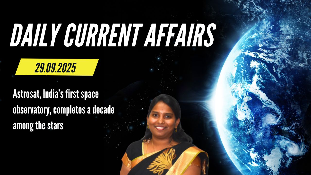 29.09.2025 DAILY CURRENT AFFAIRS ANALYSIS - Best UPSC IAS Coaching ...