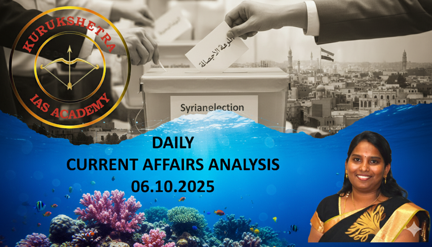 06 October 2025 Daily Current Affairs Analysis - Best UPSC IAS Coaching ...