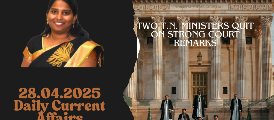 28.04.2025 Daily Current Affairs